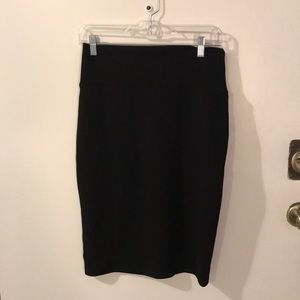 Brand new Lularoe solid black medium Cassie!